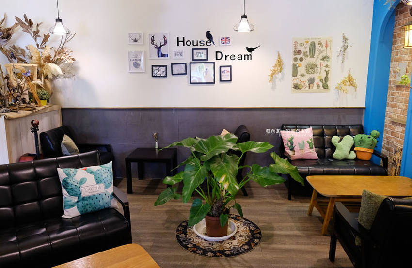 苗栗美食│植感咖啡-走進植栽系咖啡館，綠意空間裡享用下午茶 - 藍色起士的美食主義