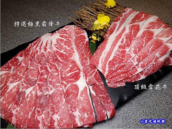 霜降牛、雪花牛-火之舞和牛燒烤吃到飽桃園店.jpg