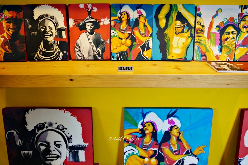 【花蓮】部落皇后藝術咖啡 看稻浪賞畫作喝咖啡 當代藝術家優席夫咖啡聽 - 水晶安蹄 不務正業過生活