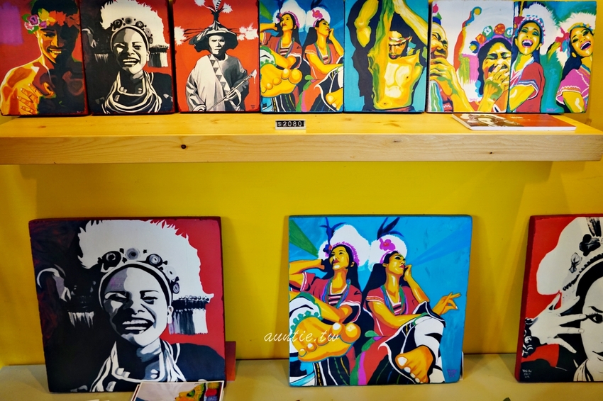 【花蓮】部落皇后藝術咖啡 看稻浪賞畫作喝咖啡 當代藝術家優席夫咖啡聽 - 水晶安蹄 不務正業過生活