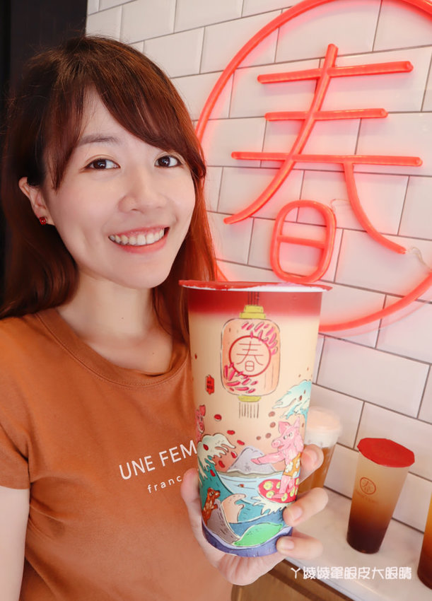 新竹飲料外送春陽茶事新竹巨城店！春陽茶事X蜷尾家聯手推出抹茶啵棒，全門市限量販售