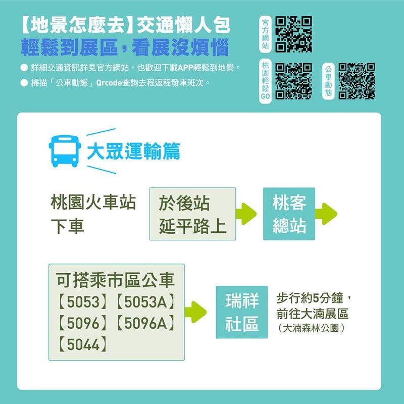 2019桃園地景藝術節地圖 懶人包