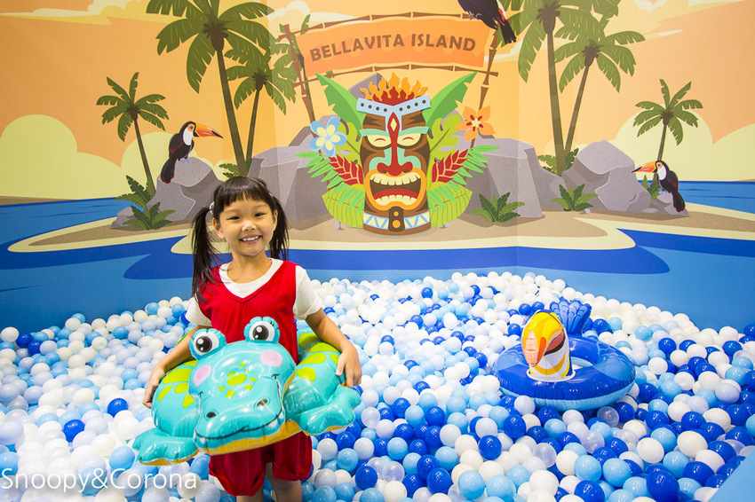 【台北活動】信義區最新美拍打卡景點｜BELLAVITA寶麗廣場10周年慶｜熱帶叢林小市集～小島溜滑梯 x 無人島球池 x 巨嘴鳥盪鞦韆，網美和親子一起來探險