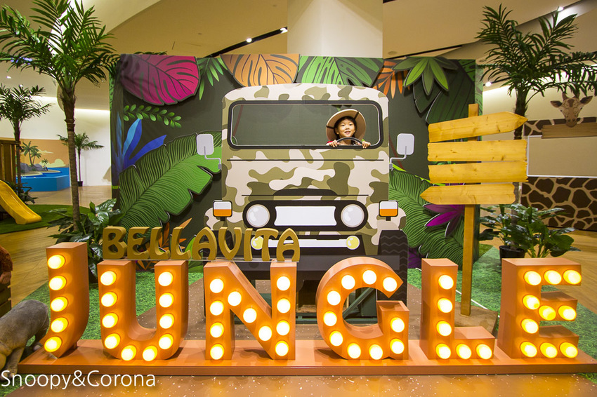 【台北活動】信義區最新美拍打卡景點｜BELLAVITA寶麗廣場10周年慶｜熱帶叢林小市集～小島溜滑梯 x 無人島球池 x 巨嘴鳥盪鞦韆，網美和親子一起來探險