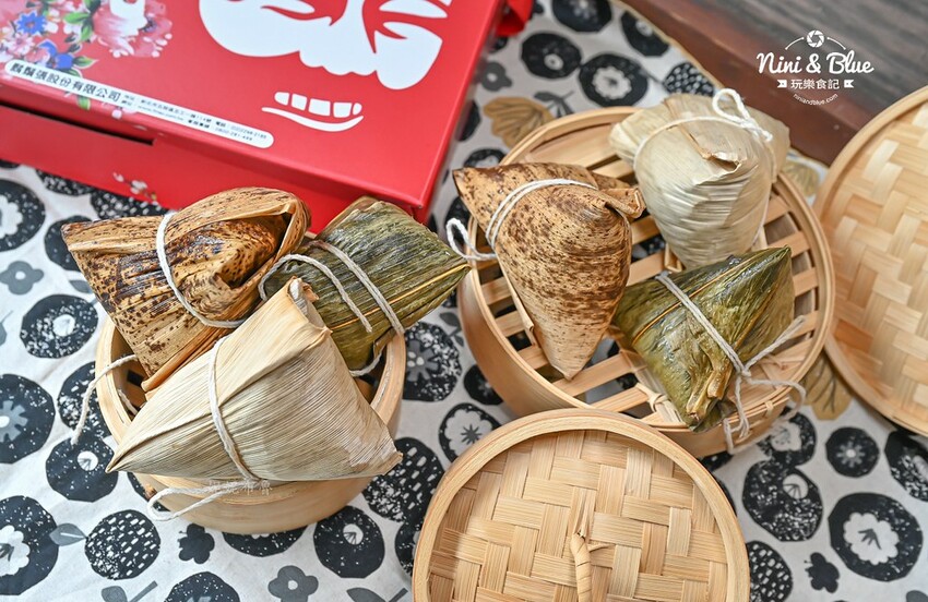 不只魯肉飯厲害,古早味肉粽、櫻花蝦珠貝粽、桂圓紫米相思粽也很厲害!