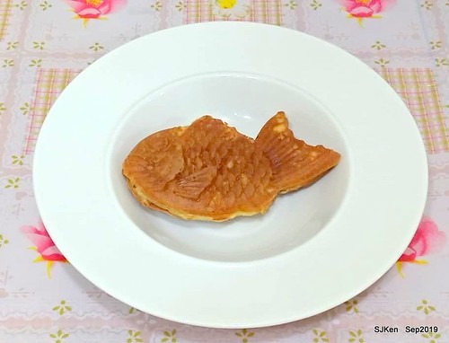 明川家鯛魚燒  Japanese fish-shape cake, Taiyaki booth at food market , Globalball mall department store , Taipei, Taiwan, SJKen, Sep 2, 2019