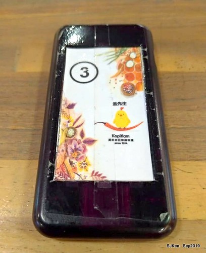 Malaysia traditional dishes --- Nasi Lemak,Coconut rice with spicy squid,cucumber, boiled egg & onion , Mr.cheekopitiam, Food court at Eslite bookstore Department store, Taipei, Taiwan, SJKen, Sep 7, 2019