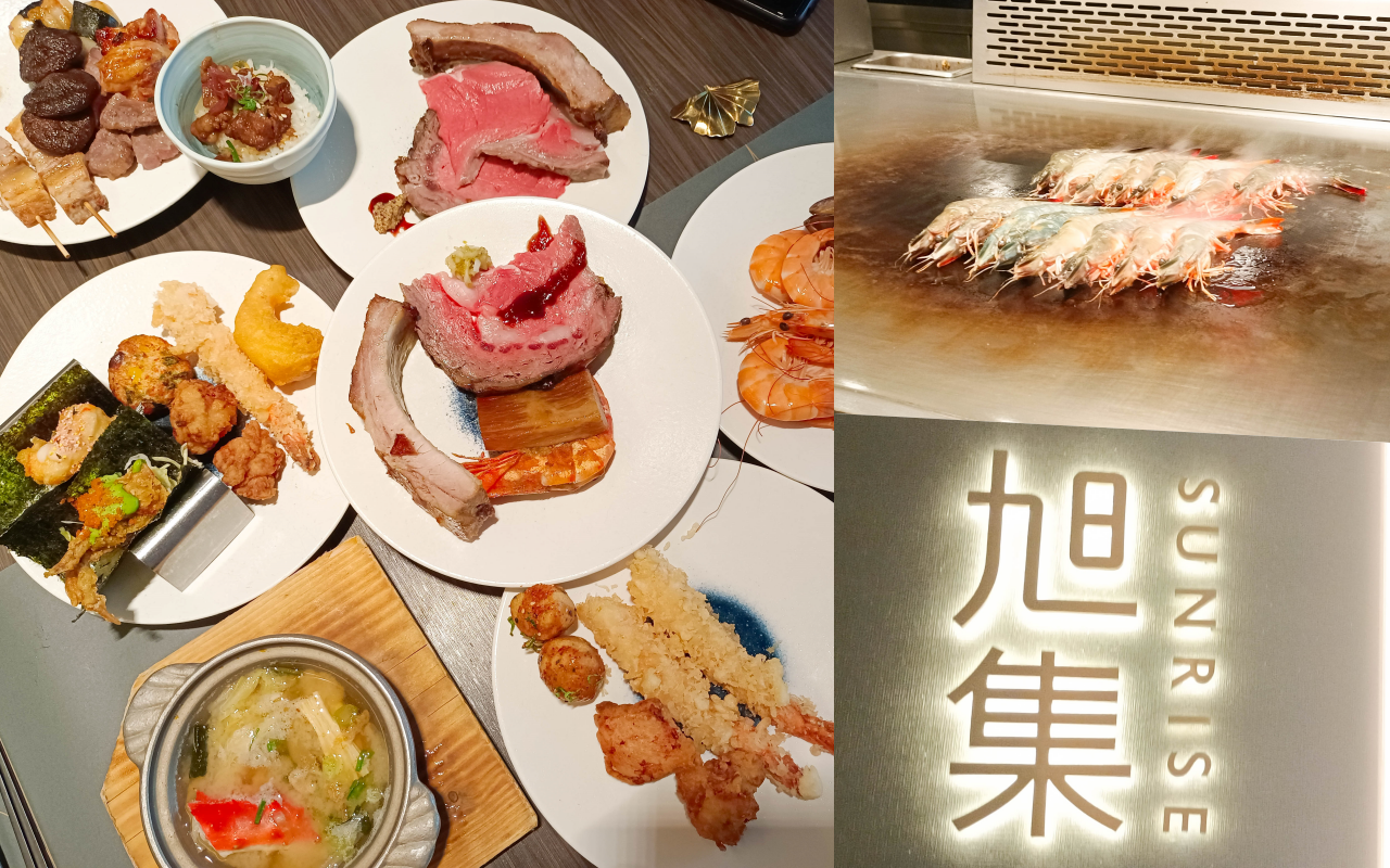 桃園吃到飽-超過數十道餐點通通都能無限續點，可愛的機器人幫你送餐!