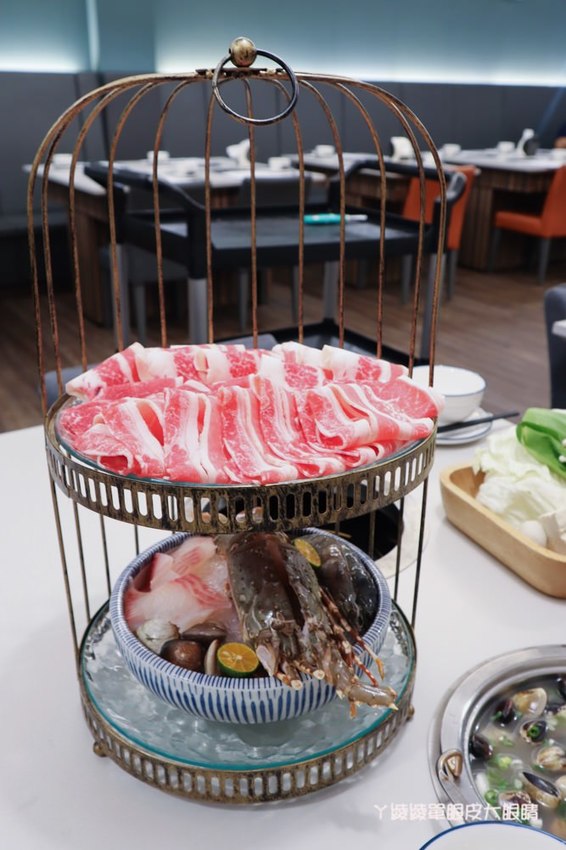 新竹火鍋推薦同樂食鍋|誤以為下午茶咖啡廳的火鍋店,連鳥籠都擺上桌!痛風海鮮甜甜價