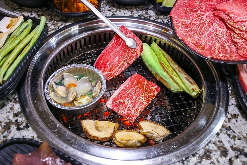 桃園市中壢區【桃園美食】Oh ! Yaki 日式精緻炭火燒肉-中壢店，桃園燒烤吃到飽推薦