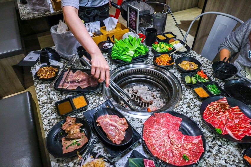 桃園市中壢區【桃園美食】Oh ! Yaki 日式精緻炭火燒肉-中壢店，桃園燒烤吃到飽推薦
