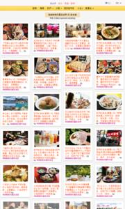 海綿飽飽的鳳梨城堡的美食牆