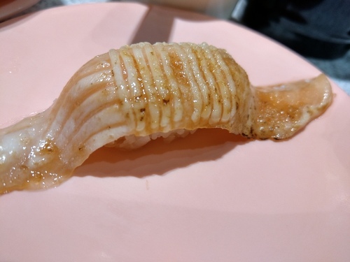 【蘆洲。日式】爭鮮 迴轉壽司 ︳炙燒焦糖鮭魚 心頭好 ︳茶碗蒸 鮮魚味噌湯 每來必吃