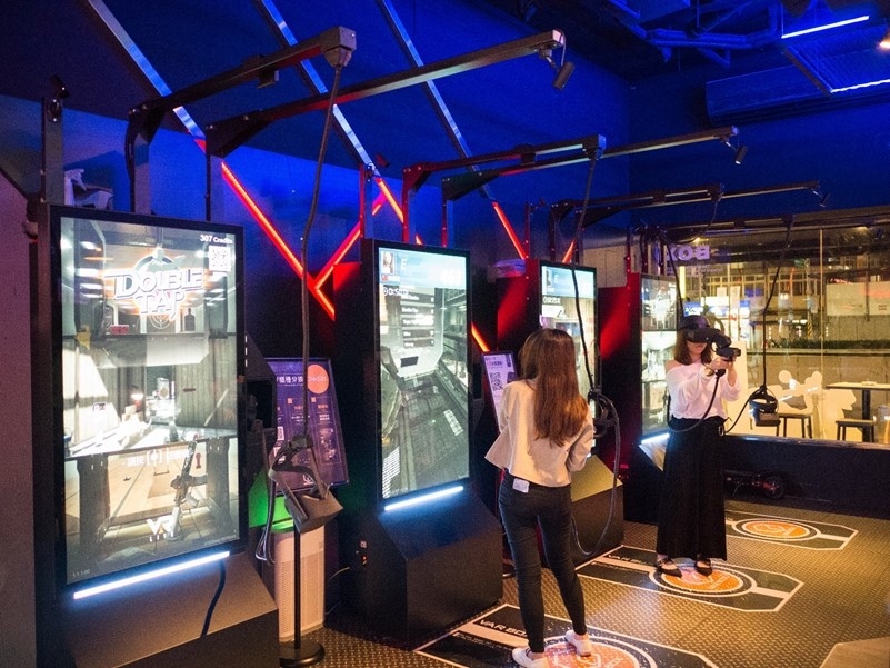 【台北忠孝敦化】Box Taipei-VR體感競技餐酒館，好吃好喝又好玩