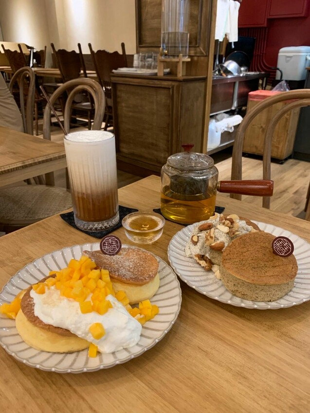 大稻埕咖啡廳｜芙稻菓室 全台唯一米舒芙蕾鬆餅專門店 復古約會老宅咖啡廳首選