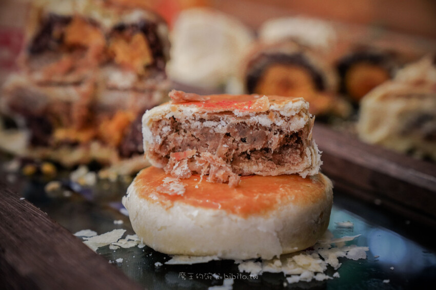 台中美食 威利與查理手作烘焙坊x魔王 台中北屯人氣烘焙坊 中秋月餅創意新口味 激辛肉脯 蛋黃酥冰乳捲 內文