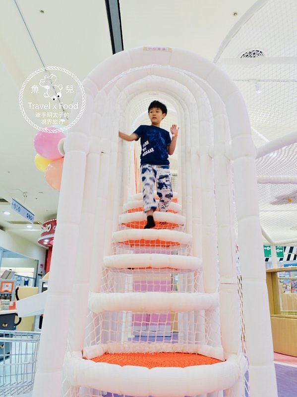 中和環球Kids建築樂園｜聲光科技互動設施，七大主題玩透透～ @魚兒 x 牽手明太子的「視」界旅行