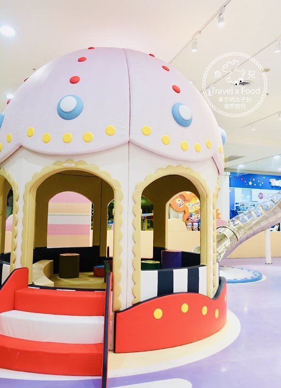 中和環球Kids建築樂園｜聲光科技互動設施，七大主題玩透透～ @魚兒 x 牽手明太子的「視」界旅行