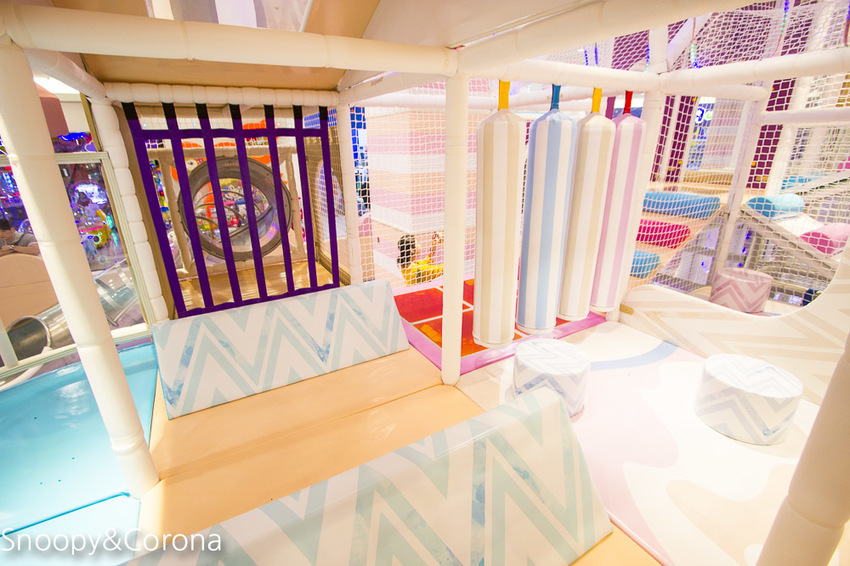 【親子樂園】Kid’s 建築樂園-夢想城體驗館~中和環球購物中心馬卡龍色調室內樂園,七大主題科技互動親子樂園