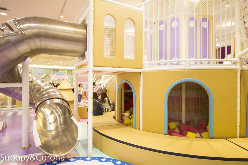 【親子樂園】Kid’s 建築樂園-夢想城體驗館~中和環球購物中心馬卡龍色調室內樂園,七大主題科技互動親子樂園