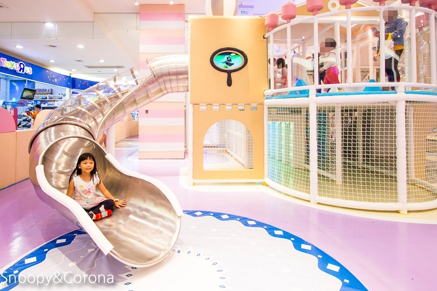 【親子樂園】Kid’s 建築樂園-夢想城體驗館~中和環球購物中心馬卡龍色調室內樂園,七大主題科技互動親子樂園