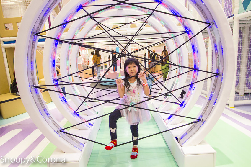 【親子樂園】Kid’s 建築樂園-夢想城體驗館~中和環球購物中心馬卡龍色調室內樂園,七大主題科技互動親子樂園