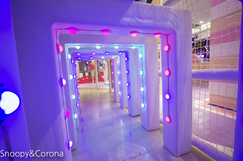 【親子樂園】Kid’s 建築樂園-夢想城體驗館~中和環球購物中心馬卡龍色調室內樂園,七大主題科技互動親子樂園