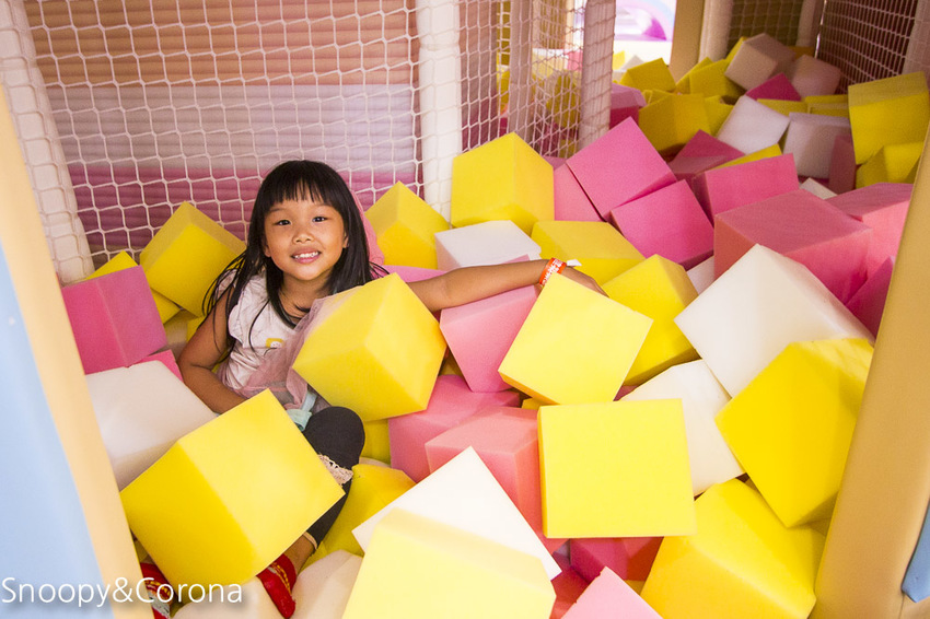 【親子樂園】Kid’s 建築樂園-夢想城體驗館~中和環球購物中心馬卡龍色調室內樂園,七大主題科技互動親子樂園
