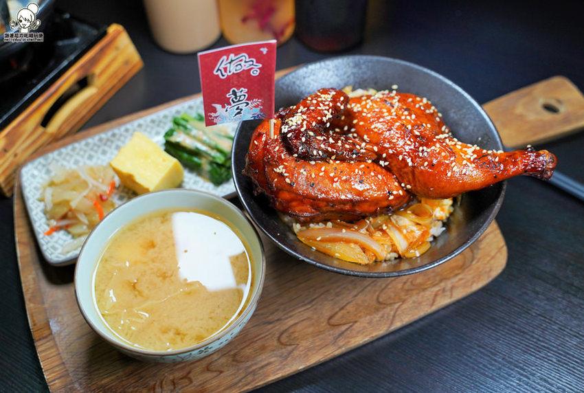 走吧！雙十煙火在屏東，來去 做夢日の作，爆料滿鮮味丼飯、半隻春雞丼飯、爆漿肉燥飯、清燉牛肉湯 | 屏東美食 - 跟著尼力吃喝玩樂＆親子生活