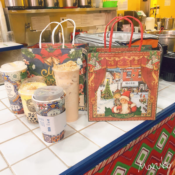 竹南 < 清水茶香 > 流心奶黃啵啵奶,綠豆沙,台灣特色飲品介紹  2019.12.15