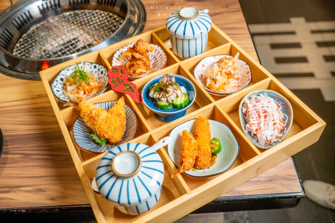 基隆狸小路燒肉25年老字號炭火燒肉!A5和牛海鮮套餐~基隆夜市旁享高品質肉品