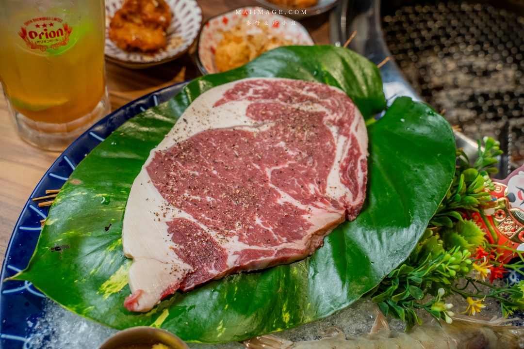 基隆狸小路燒肉25年老字號炭火燒肉!A5和牛海鮮套餐~基隆夜市旁享高品質肉品