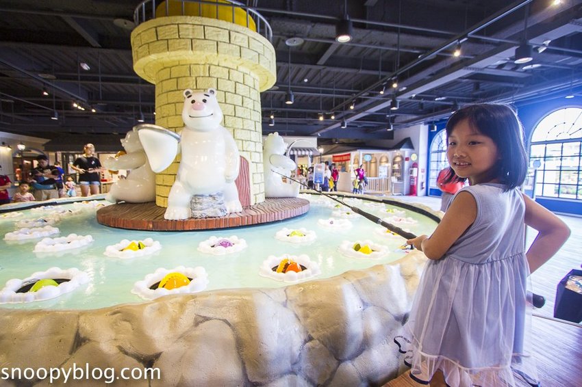 【台中親子景點】寶熊漁樂碼頭｜釣魚主題園區～挑戰全球唯一巨無霸釣魚機、體驗虛擬釣魚、親子DIY、美式遊樂場