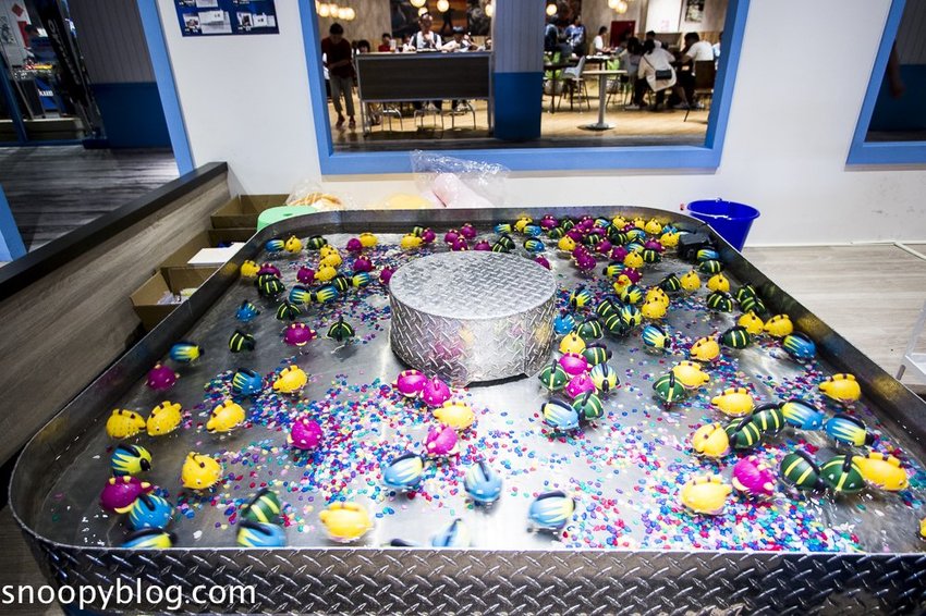 【台中親子景點】寶熊漁樂碼頭｜釣魚主題園區～挑戰全球唯一巨無霸釣魚機、體驗虛擬釣魚、親子DIY、美式遊樂場