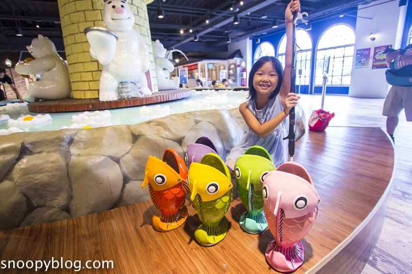 【台中親子景點】寶熊漁樂碼頭｜釣魚主題園區～挑戰全球唯一巨無霸釣魚機、體驗虛擬釣魚、親子DIY、美式遊樂場