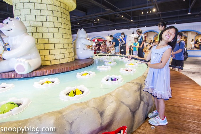 【台中親子景點】寶熊漁樂碼頭｜釣魚主題園區～挑戰全球唯一巨無霸釣魚機、體驗虛擬釣魚、親子DIY、美式遊樂場