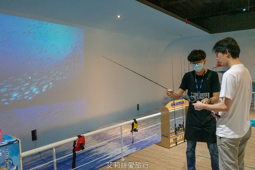 台中親子景點》寶熊漁樂碼頭 超好玩釣魚主題園區 免出海就能釣魚 巨無霸釣魚機、DIY手作適合全家大小 - 艾莉絲愛旅行