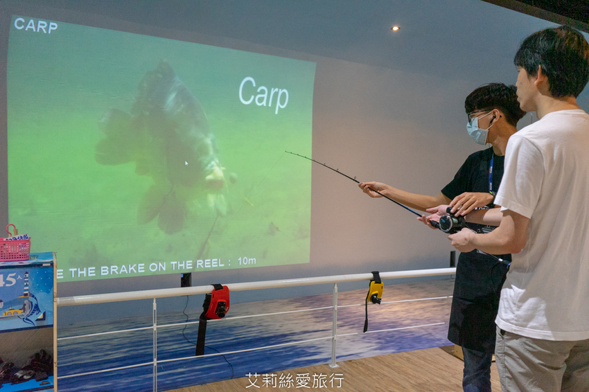 台中親子景點》寶熊漁樂碼頭 超好玩釣魚主題園區 免出海就能釣魚 巨無霸釣魚機、DIY手作適合全家大小 - 艾莉絲愛旅行