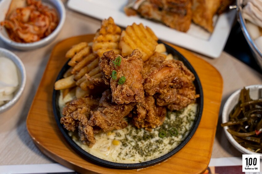 【台中西屯美食】韓虎嘯 JMall 店｜百道韓食任你挑，《雞不可失》水原炸雞也吃得到！ | 別墅裡的 100 種味道