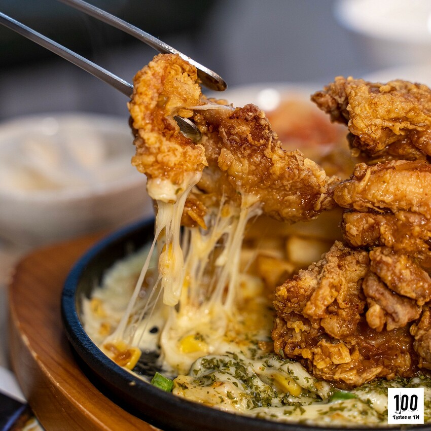 【台中西屯美食】韓虎嘯 JMall 店｜百道韓食任你挑，《雞不可失》水原炸雞也吃得到！ | 別墅裡的 100 種味道