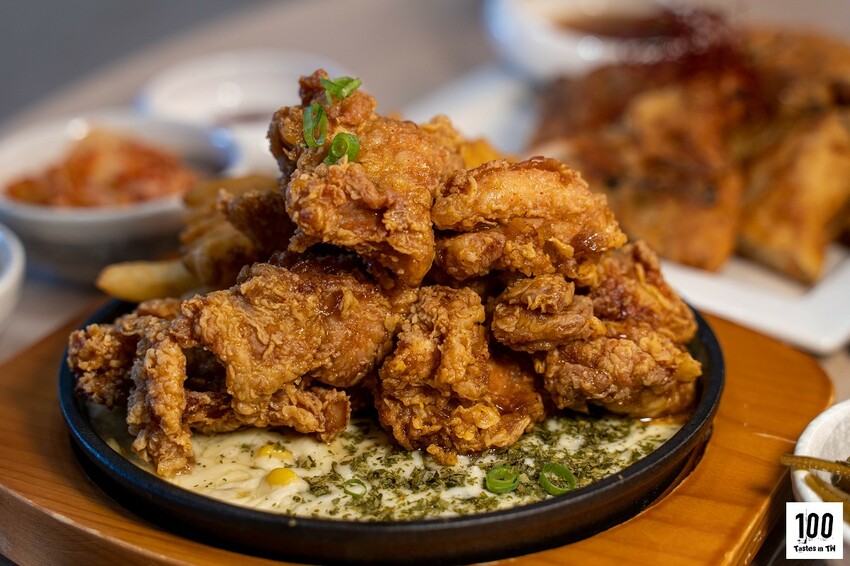 【台中西屯美食】韓虎嘯 JMall 店｜百道韓食任你挑，《雞不可失》水原炸雞也吃得到！ | 別墅裡的 100 種味道