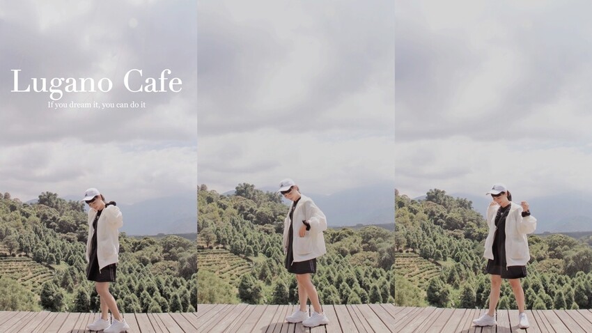 鹿篙咖啡莊園環抱魚池鄉茶園景觀咖啡廳，氣勢茶山讓人心曠神怡