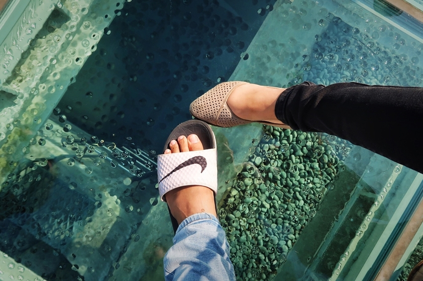 桃園旅遊景點/大溪中庄調節池景觀平台，限時開放遊客進入拍美照，你朝聖了嗎？ - Ann‧榜哥‧生活事務所