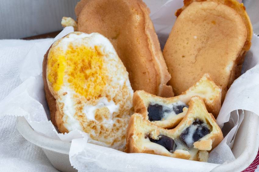 高雄小港｜這裡有雞蛋糕-奶香十足的雞蛋糕，還有熟悉的蛋中蛋