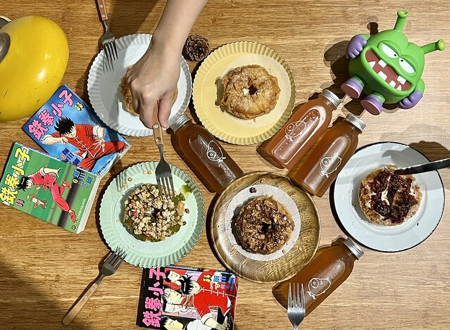 【台灣，嘉義市，西區】「脆皮dou dou甜甜圈」甜蜜老屋，讓人瞬間移動到日本！！(嘉義美食/嘉義旅行/嘉義老屋）