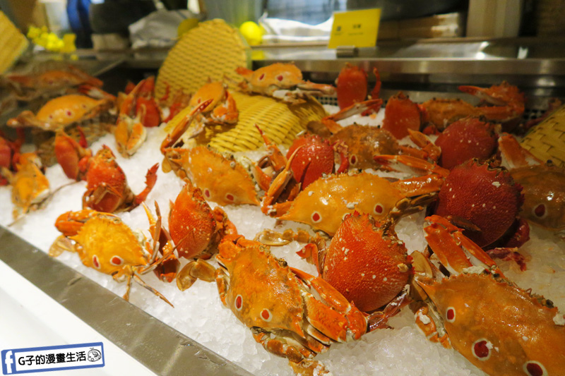 淡水滬尾休閒園區河畔餐廳.buffet吃到飽.秋蟹.螃蟹吃到飽