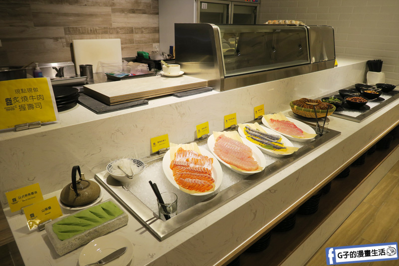 淡水滬尾休閒園區河畔餐廳.buffet吃到飽.生魚片吃到飽