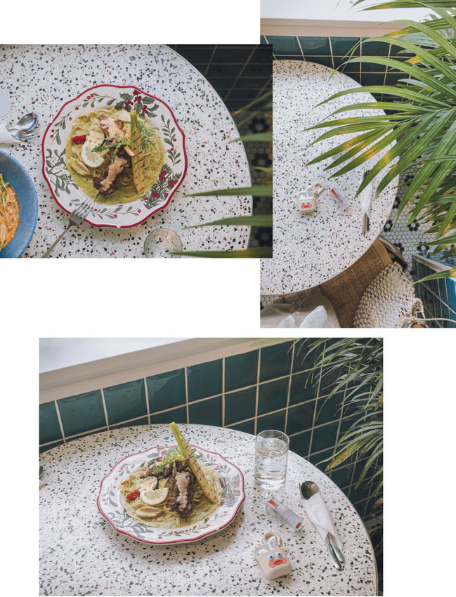 sansan小矮走跳日記-宅JAI西門 卡瓦拉奶青醬明太子太烤雞肉串宅宅麵