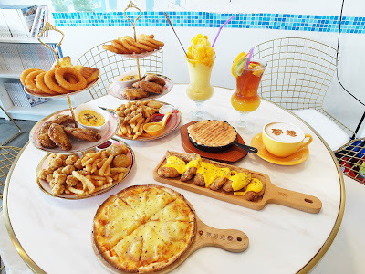 推薦網美必喝必點的餐食飲品🍹─夢想地圖 Cafe 海景會館│無敵海景必訪咖啡館│觀賞夕陽絕美咖啡館