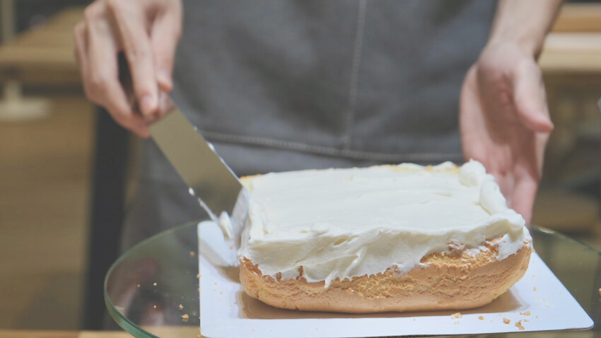 花蓮市[花蓮景點] 慕慕烘焙DIY 花蓮店｜全新開幕！花蓮做蛋糕DIY「夏季芒果蛋糕」